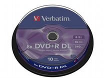 DVD - R 8.5 болванки Verbatim 1 шт Новые