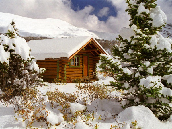 Уютные домики, в которых хочется укрыться зимой Уютные, домики, зима
