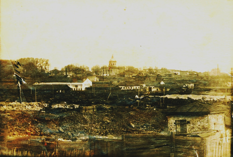 Панорама Горы и завода со стороны Подгоры
