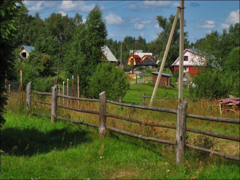 Деревня Балуево на Велье