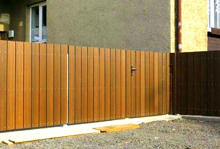 забор древесно-полимерный композит 